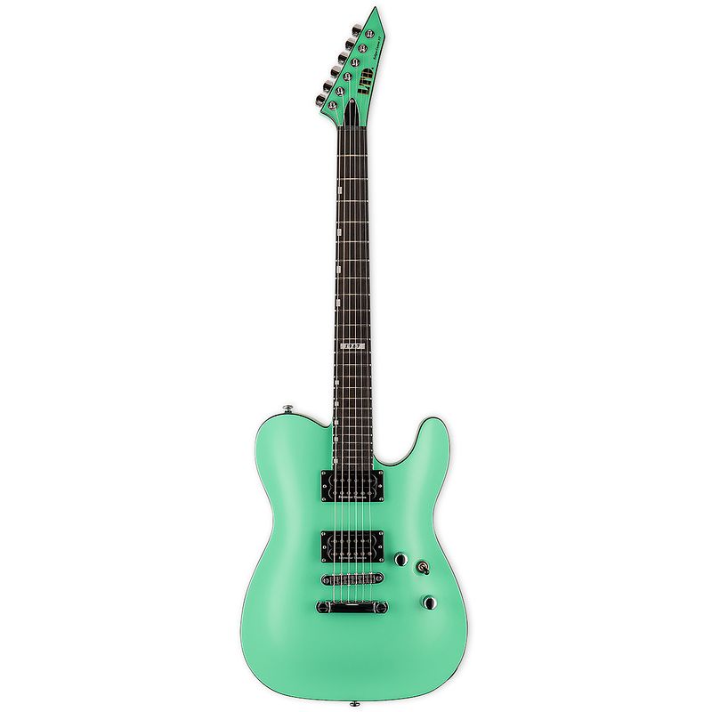 Foto van Esp ltd eclipse 's87 nt turquoise elektrische gitaar