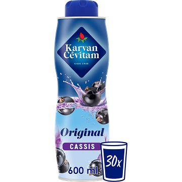 Foto van 2 voor € 5,99 | karvan cevitam cassis original siroop, 600ml aanbieding bij jumbo