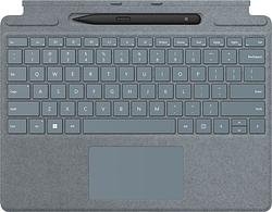 Foto van Microsoft surface pro type cover + surface slim pen 2 blauw qwerty