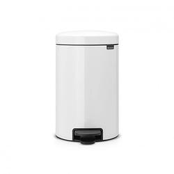 Foto van Brabantia newicon pedaalemmer met metalen b.e. 12 l - white