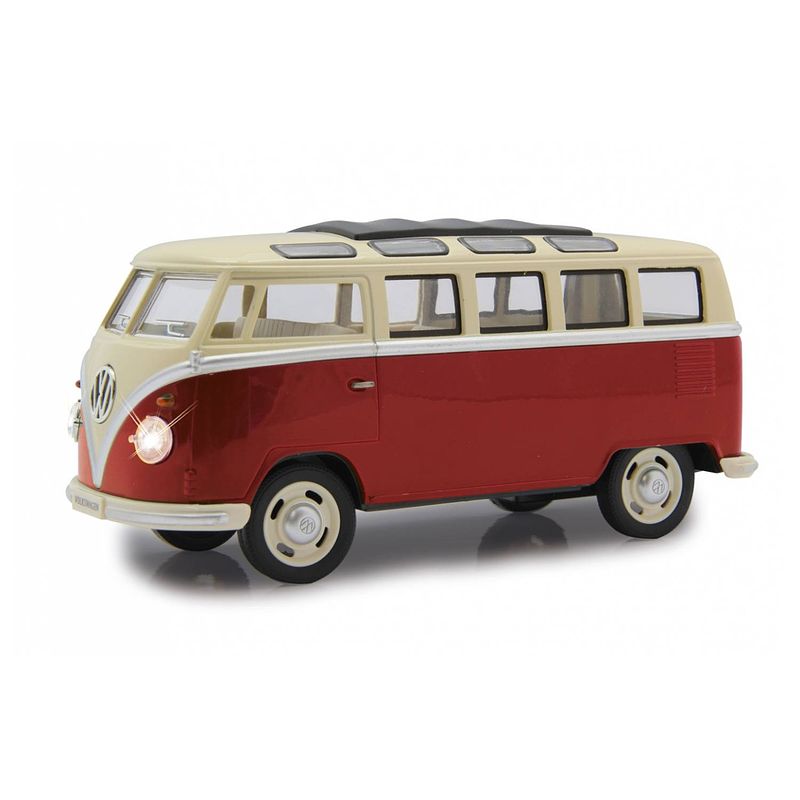 Foto van Jamara schaalmodel volkswagen t1 bus die-cast 1:24 rood