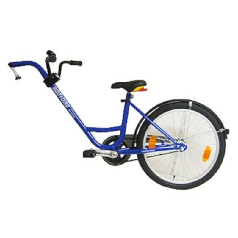 Foto van Roland add aanhangfiets freewheel 20 inch junior blauw