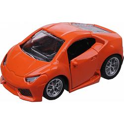 Foto van Luna auto speed laag 7,5 x 4,5 x 3,5 cm 1:48 diecast oranje