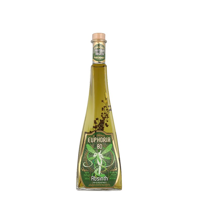 Foto van Euphoria 80 absinth 50cl gedistilleerd