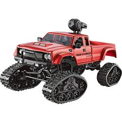 Foto van Amewi pickup truck fpv brushed 1:16 rc auto elektro crawler 4wd rtr 2,4 ghz