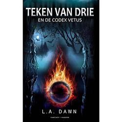 Foto van Teken van drie 1 - codex vetus