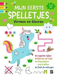 Foto van Mijn eerste spelletjesblok 3-4 jaar: vormen en kleuren - paperback (9789403233048)