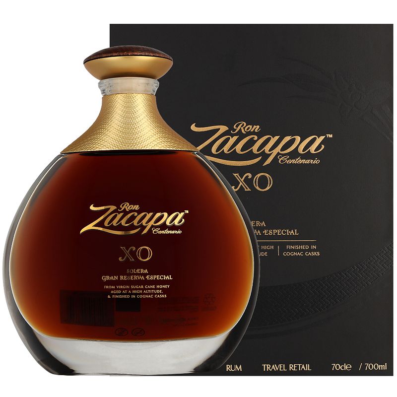 Foto van Zacapa xo 70cl rum + giftbox