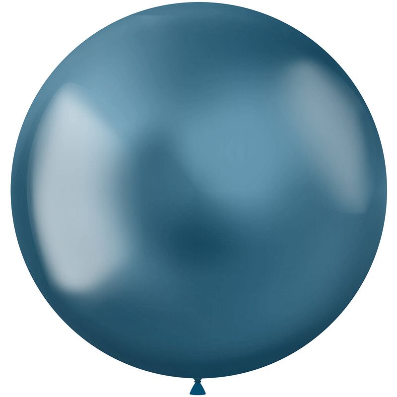 Foto van Folat ballonnen intense 48 cm latex blauw 5 stuks