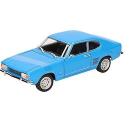 Foto van Schaalmodel ford capri 1969 blauw 17,5 cm - speelgoed auto's