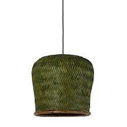 Foto van Light & living - hanglamp patuk - 50x50x42 - groen