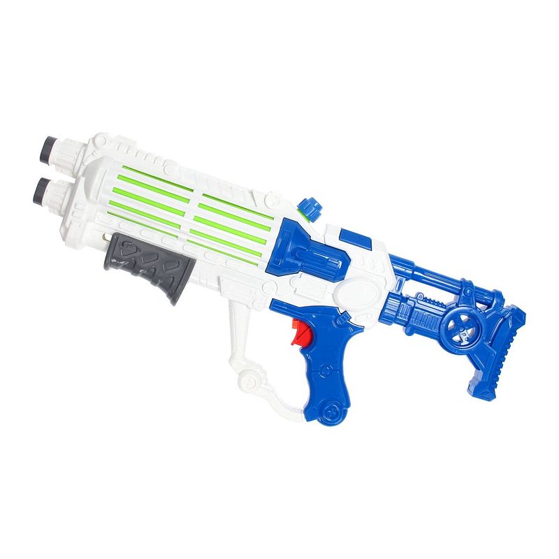 Foto van - waterpistool space met pomp - wit 49cm