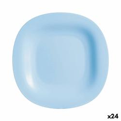Foto van Platt tallrik luminarc carine blauw glas (ø 27 cm) (24 stuks)