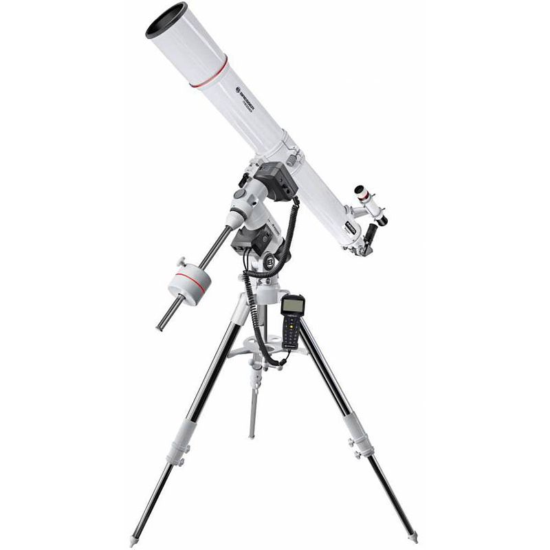 Foto van Bresser optik messier ar-90l/1200 exos-2/eq5 goto refractor-telescoop equatoriaal achromatisch vergroting 30 tot 180 x