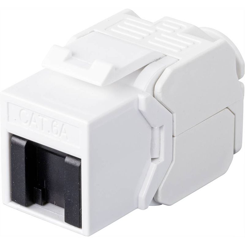 Foto van Renkforce rj45-inbouwmodule keystone cat 6a