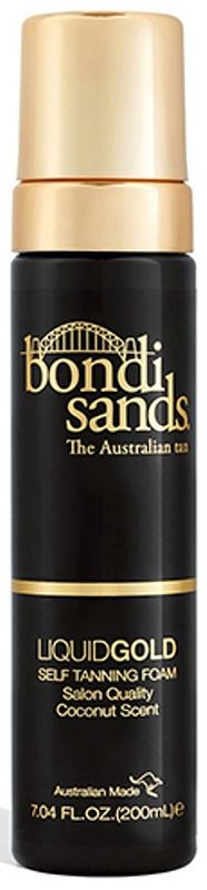 Foto van Bondi sands liquid gold self tanning foam coconut