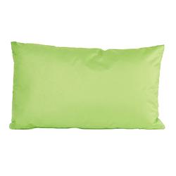 Foto van Bank/sier kussens voor binnen en buiten in de kleur groen 30 x 50 cm - sierkussens
