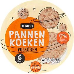 Foto van Pannenkoeken, poffertjes of pancakes 2 verpakkingen a 100810 gram m.u.v. jan poffertjes 12 stuks | jumbo pannenkoeken volkoren 6 stuks 360g aanbieding bij jumbo