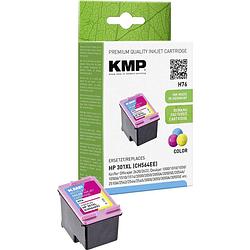 Foto van Kmp inkt vervangt hp 301xl compatibel cyaan, magenta, geel h76 1720,4030