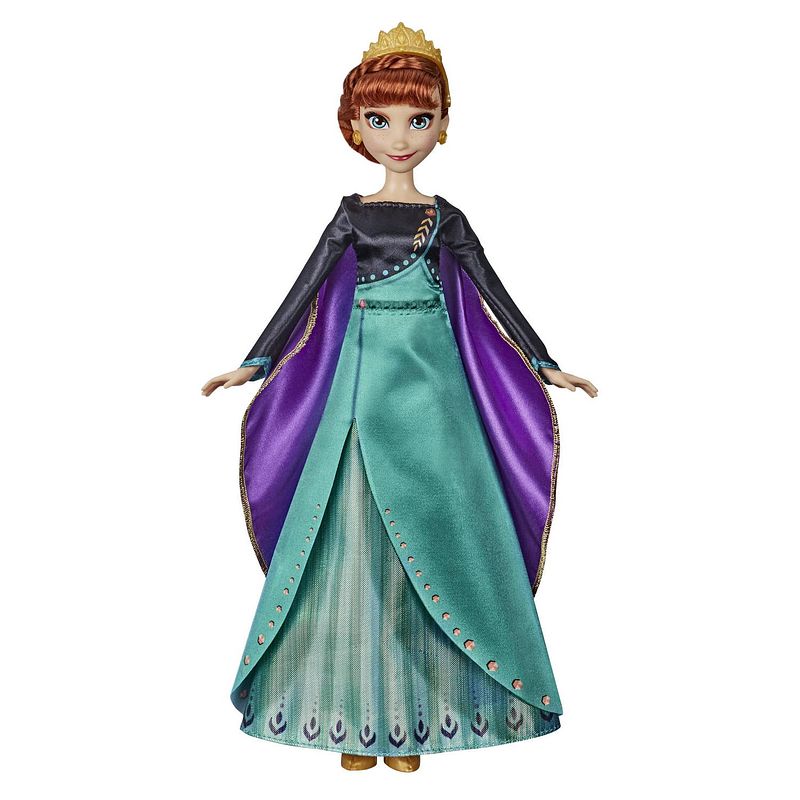 Foto van Disney tienerpop anna frozen ii musical adventure 25 cm groen