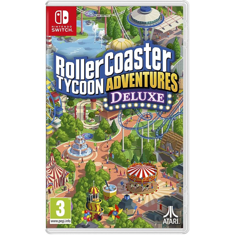Foto van Rollercoaster tycoon: adventures - deluxe - nintendo switch