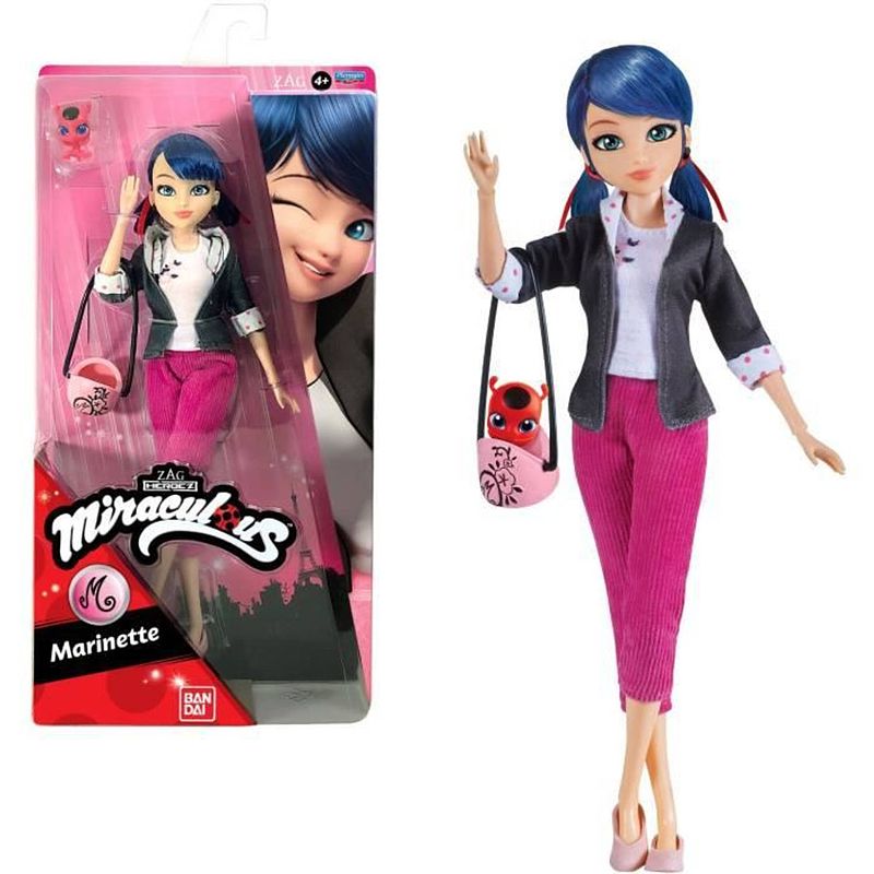 Foto van Bandai miraculous ladybug - modepop 26 cm: marinette