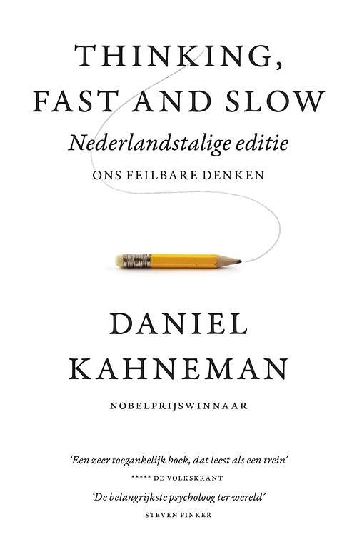 Foto van Thinking, fast and slow - daniel kahneman - ebook (9789047012405)