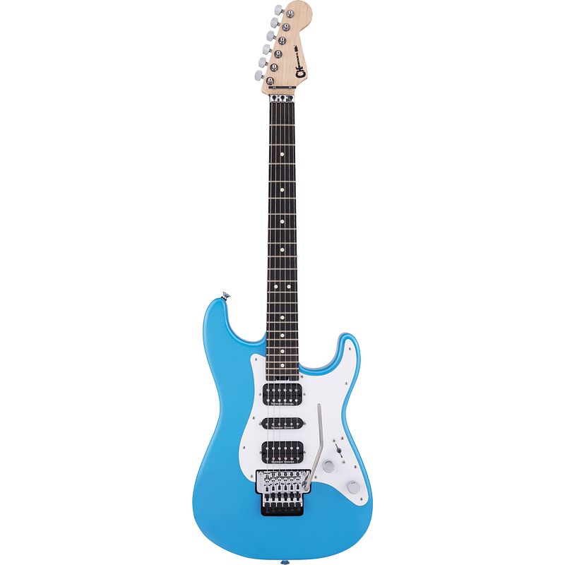 Foto van Charvel pro-mod so-cal style 1 hsh fr e robin'ss egg blue elektrische gitaar