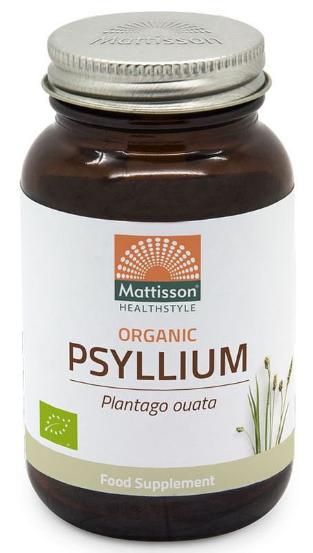 Foto van Mattisson healthstyle psyllium husk capsules