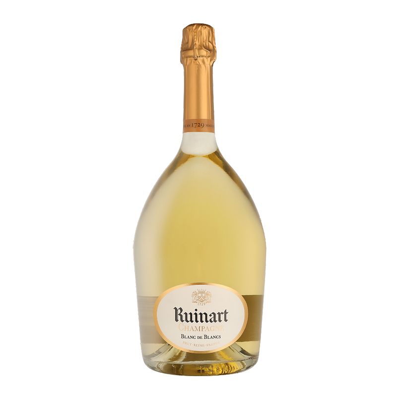 Foto van Ruinart blanc de blancs 1,5 liter wijn