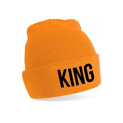 Foto van Oranje muts king - koningsdag - ek/wk voetbal - one size - verkleedhoofddeksels