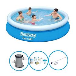 Foto van Bestway zwembad fast set - zwembadset - 366x76 cm