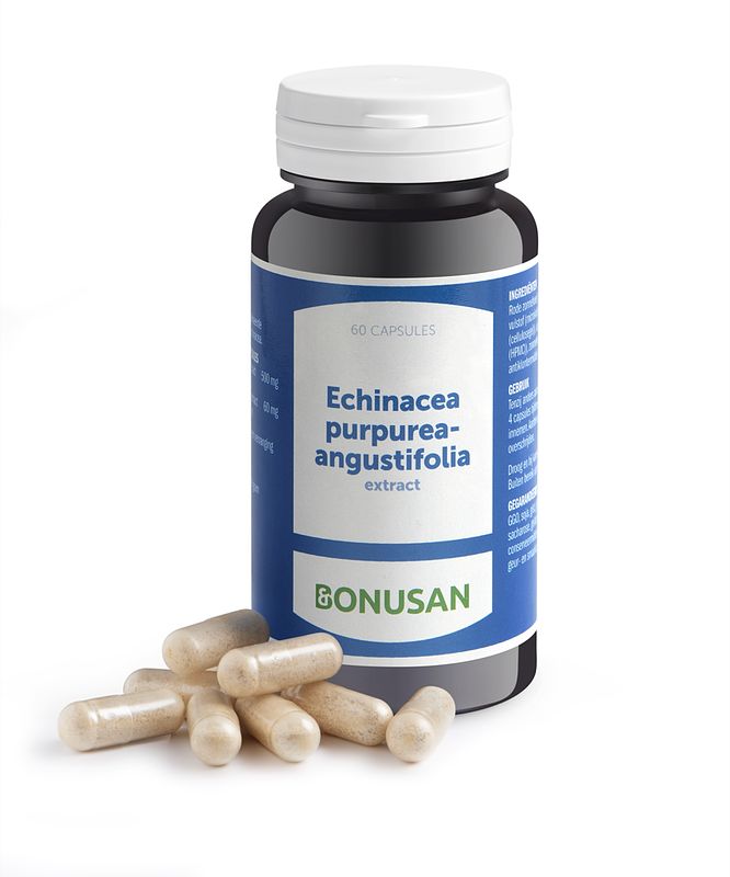 Foto van Bonusan echinacea purpurea-angustifolia extract capsules