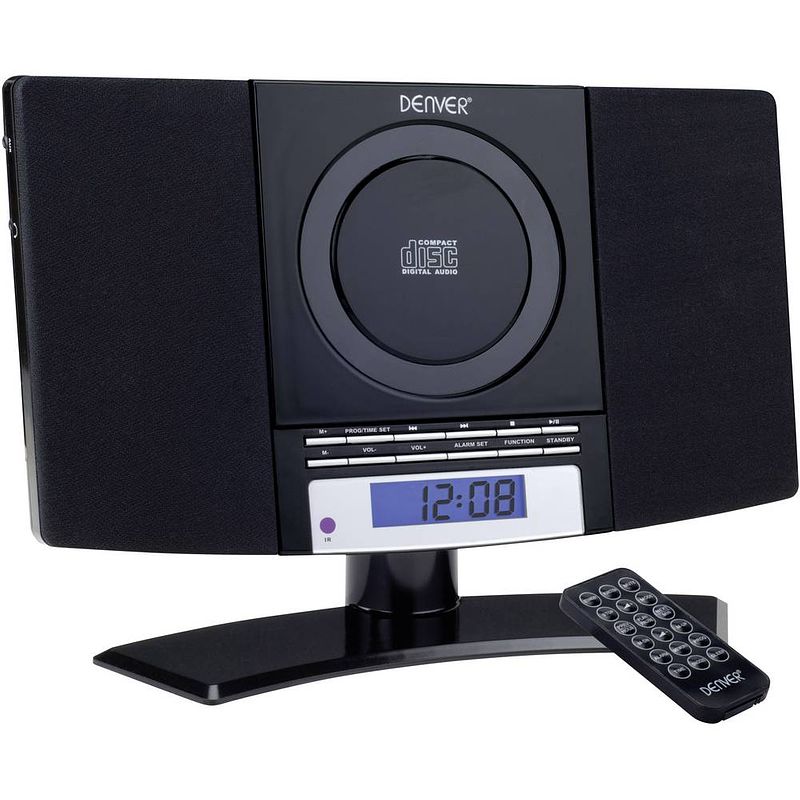 Foto van Denver mc-5220 - music system met fm radio en cd speler - zwart