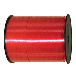 Foto van Cadeaulint/sierlint in de kleur rood 5 mm x 500 meter - cadeaulinten