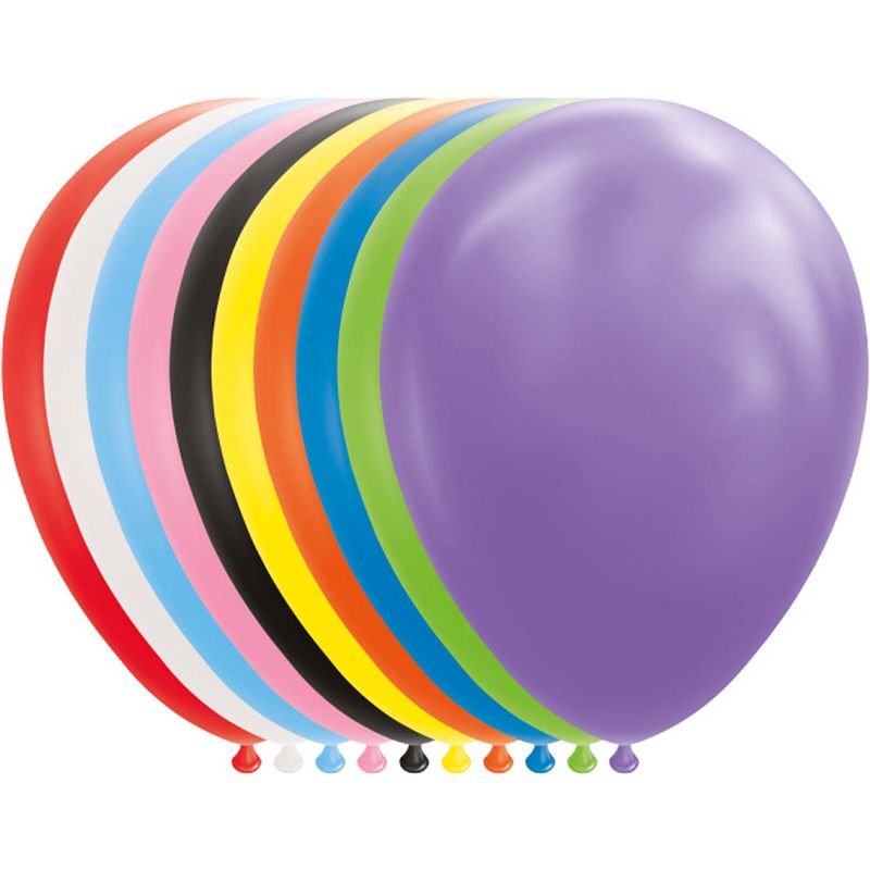 Foto van Wefiesta ballonnen 30 cm latex 10 stuks