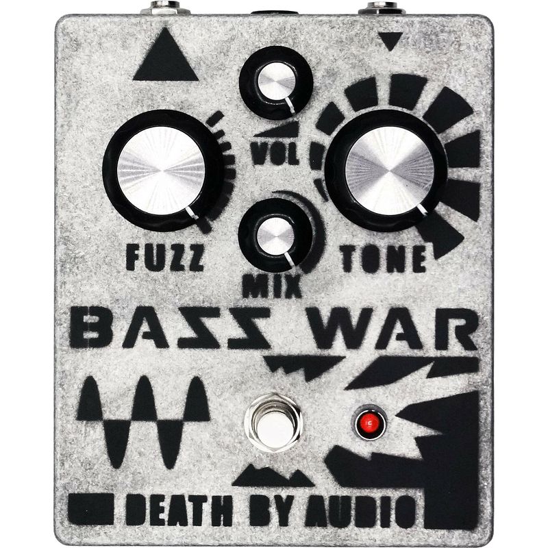 Foto van Death by audio bass war fuzz basgitaar effectpedaal