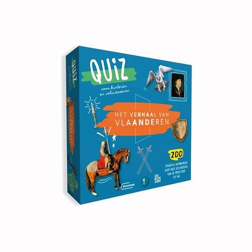 Foto van Het verhaal van vlaanderen - quiz - harry de paepe - paperback (9789022339206)