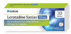 Foto van Sanias loratadine 10mg tabletten