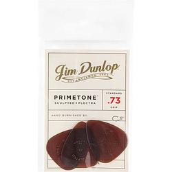 Foto van Dunlop primetone standard grip pick 0.73mm plectrumset (12 stuks)