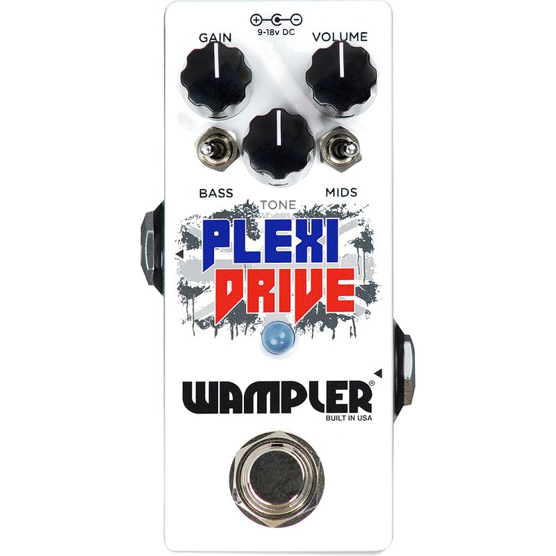 Foto van Wampler plexi drive mini overdrive effectpedaal