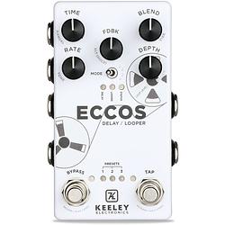 Foto van Keeley eccos delay / looper studiokwaliteit stereo delay met tape flanged modulation