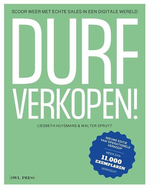 Foto van Durf verkopen! - liesbeth huysmans, walter spruyt - paperback (9789463937580)