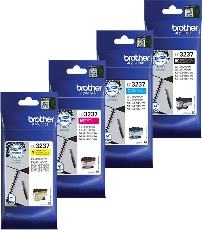 Foto van Brother lc-3237 cartridge combo pack