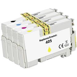 Foto van Renkforce inkt combipack vervangt epson 405 compatibel zwart, cyaan, magenta, geel rf-5705462