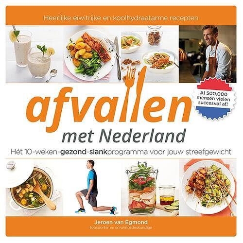 Foto van Afvallen met nederland - jeroen van egmond - ebook (9789021564081)