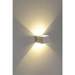 Foto van Slv slv 151321 led-wandlamp 6.7 w wit