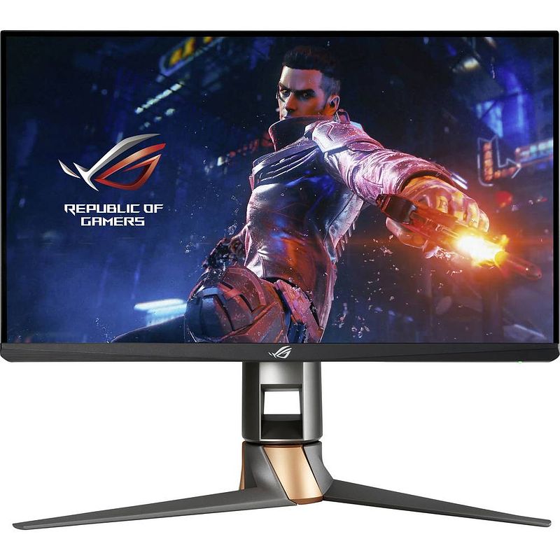 Foto van Asus pg259qnr led-monitor 62.2 cm (24.5 inch) energielabel f (a - g) 1920 x 1080 pixel full hd 1 ms hdmi, displayport, usb 3.2 gen 1 (usb 3.0) ips led