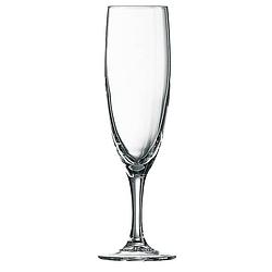 Foto van Set van bekers arcoroc elegance champagne 100 ml transparant glas (12 stuks)