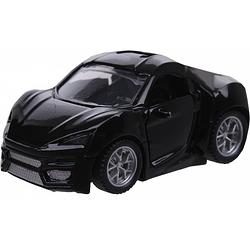 Foto van Luna auto speed sport 7,5 x 4,5 x 3,5 cm 1:48 diecast zwart